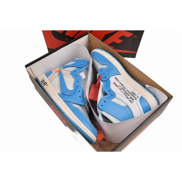 OFF-WHITE x A i r-Jor-dan 1 Retro High OG 'UNC' AQ0818-148 Men's Size