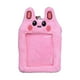 thumbnail image 4 of Portatarjetas de peluche con llavero de álbum, tarjetero para tarjetas de crédito y de identificación para mujer Rosa, 4 of 7