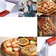 thumbnail image 4 of Juegos de utensilios para hornear ionze, utensilios para hornear, juego de utensilios para hornear, juego de utensilios de cerámica para hornear ¡Liquidación! Espátula para pizza de acero inoxidable, 4 of 8