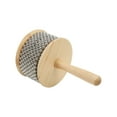 thumbnail image 3 of Hand Cranked Cabasa, Steel Ball Cabasa  For Over 4 Years Old For Rhythm Training Large, 3 of 8