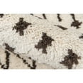 thumbnail image 2 of Momeni  Atlas Hand Knotted Wool Moroccan Area Rug 9'6" x 13'6" 10' x 14' Indoor,Handmade Brown Rectangle Southwestern,Casual, 2 of 4