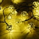 thumbnail image 2 of Hollow Iron Art Solar Earth Plug-in String Christmas Warm White Daylight TUNC Sencillez, 2 of 5