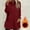 #0208-Wine, variant on Ailaofu Women Half Zip Pullover Long Sleeve Casual Fuzzy Sherpa Fleece Jacket Sweatshirts Winter Outerwear Top with Pockets