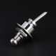 thumbnail image 4 of Sywqhk 2 uds correa de guitarra cerraduras hebilla de cinturón botón para bajo guitarra eléctrica (plata Sywqhk Alta Calidad, 4 of 7