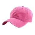 thumbnail image 1 of Spring Washed Cotton Lovers Baseball Cap Women Casual Cap cap Breathable sun hat Men Snapback Adjustable Breathable Solid Hats, 1 of 3