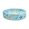 thumbnail image 2 of S SERENABLE Round Dog Pool Cover Collapsible Windproof Drawstring Design Portable Protective 160x30cm, 2 of 9