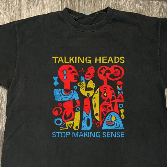 Talking Heads Stop Making Sense Tour Vintage Band Graphic Tee Unisex T-Shirt up to size 5XL