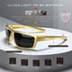 thumbnail image 3 of Gafas de sol ATTCL Polarizadas Modelo 5001 para Hombre - Dorado y Negro, 3 of 9