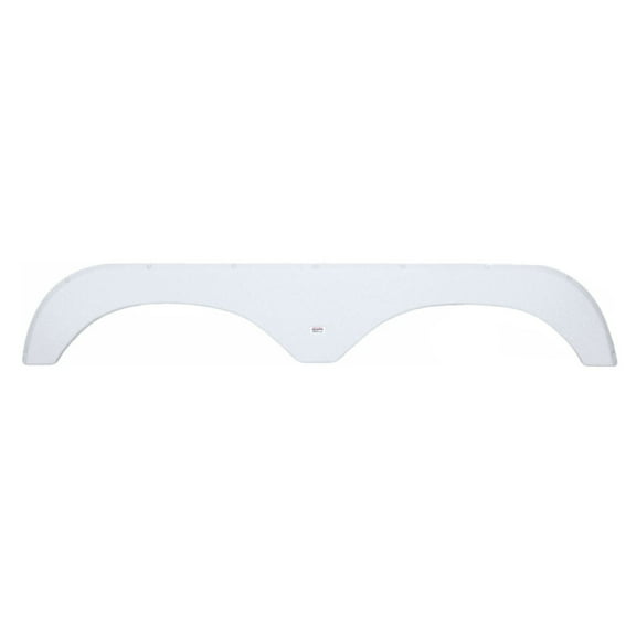 Icon 12002 Tandem Fender Skirt for Okanagan FS2002 - Polar White