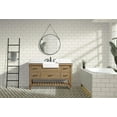 thumbnail image 3 of Marina 55" Bathroom Vanity Weathered Fir Finish, 3 of 11