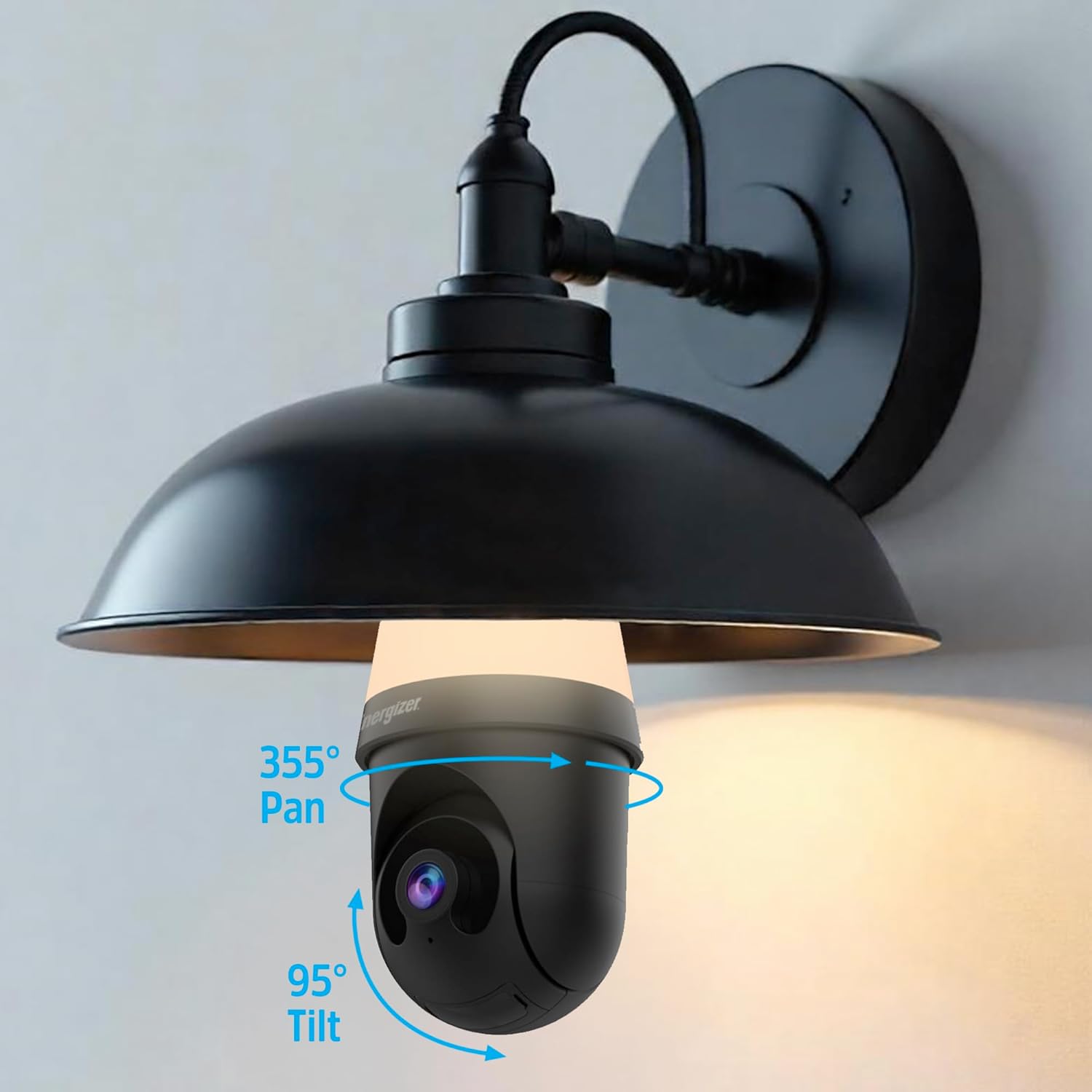 Energizer Smart Light Bulb Camera 2K with Auto-Tracking photo 4
