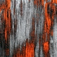 thumbnail image 7 of Masada Rugs Modern Contemporary Area Rug, Orange Grey Black (5 Feet X 7 Feet), 7 of 7