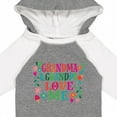 thumbnail image 4 of Inktastic Grandma Grandpa Love Me Girls Girls Long Sleeve Baby Bodysuit, 4 of 5