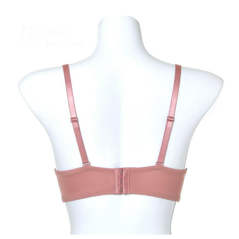 6 pcs Max Lift Power Wired Add 2 Cup Sizes T-Shirt Double Push Up Bra B/C  34C (1820M1-62RE4) 