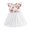 White, variant on Vedolay Toddler Girls Dress Girl Pageant Party Dress Long Tulle Princess Flower Girls Wedding Gown,Pink 18-24 Months