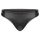 thumbnail image 3 of Tangas sexis de Color liso para mujer, calzoncillos, ropa interior de tiro bajo, tangas de cuero PU, lencería, ropa de baño para discoteca, 3 of 5