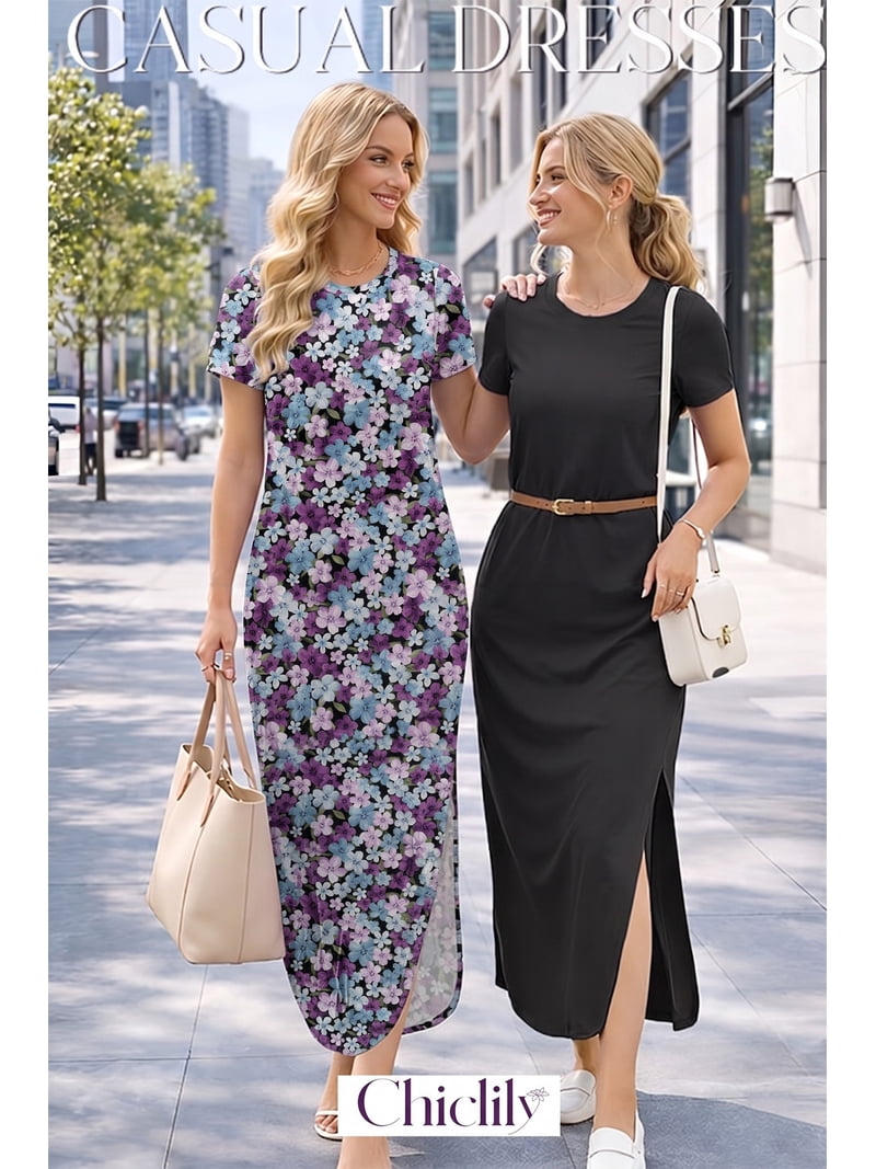 short sleeve maxi sheath dress Women's Maxi Dress Sheath Dress Elegant Solid Color Short Sleeve V Neck Brown 2026