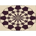 thumbnail image 1 of Ahgly Company Machine Washable Indoor Rectangle Transitional Deep Peach Orange Area Rugs, 2' x 5', 1 of 7
