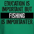 thumbnail image 3 of CafePress - Fishing Is Importanter T Shirt - Men's Classic Graphic Cotton T-Shirt, 3 of 4