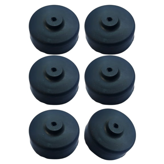 Pack Of 6 Aquariums Air Pumps Diaphragms Replacement Rubber Silicone Cup Part For Fishtanks Oxygen Pumps Accessories