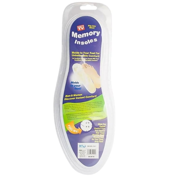 Memory Foam Shoe Insoles: 1Pair