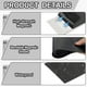 thumbnail image 3 of Cubierta de Ventilación Magnética Uxcell, Cubiertas de Registros de Aire de Piso y Pared, Bloqueador de Ventilación Magnético para Hogar RV HVAC Chimenea Horno Negro 11.9 " x 11.9 ", 3 of 7