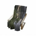 thumbnail image 4 of Forest Soft Flannel Fleece Blanket, Lake in Natura Reserve Springendal Netherlands Foggy Morning in Woods Ecology, Cozy Plush for Indoor and Outdoor Use, 70" x 90", Green Purplegrey, by Ambesonne, 4 of 6