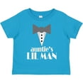 thumbnail image 3 of Inktastic Auntie Lil Man Tuxedo Front Boys Toddler T-Shirt, 3 of 5