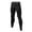 Black, variant on Men’s Compression Pants Tights Leggings Sports Baselayer Athletic Running Workout Active Size 3XL Navy
