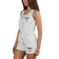 thumbnail image 6 of Women's Concepts Sport Minnesota Vikings Quartz Hacci Knit Tank Top & Shorts Sleep Set, 6 of 6