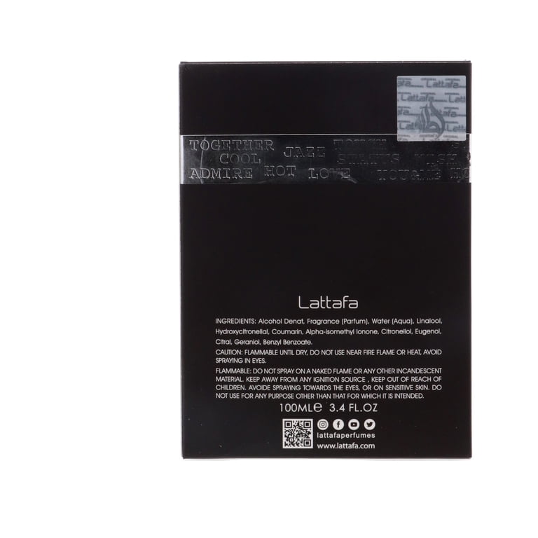 Lattafa Ramz Silver Eau De Parfum 3.4 Oz Unisex Fragrance, Woody