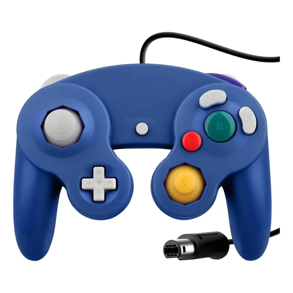 Control Joystick Servitae Azul Para Gamecube y Pc Premium