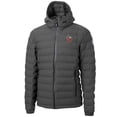 thumbnail image 2 of Men's Cutter & Buck Gray Fort Wayne TinCaps Mission Ridge Repreve Eco Insulated Full-Zip Puffer Jacket, 2 of 3