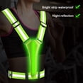 thumbnail image 3 of Gilet Réfléchissant de Sécurité USB LED pour Course de Nuit, 3 of 5