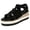 1Black, variant on Platform Wedge Sandals for Women Open Toe Gladiator Shoes Hook and Loop Ankle Strap Comfy Footbed Non Slip Casual Espadrilles Orange Size 6.5