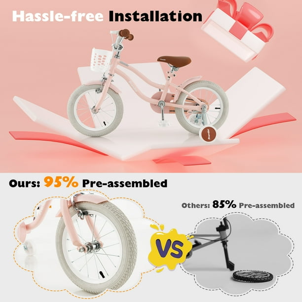 Costway 14 Inch Kid s Bike