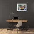 thumbnail image 3 of Fitzharris, Tim 32x25 White Modern Wood Framed Museum Art Print Titled - Bull Frog, 3 of 4