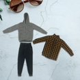 thumbnail image 3 of Ropa y pantalones Mini 1:6 Macarena para figuras de acción masculinas de 12 pulgadas Hombre con capucha, 3 of 8