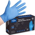 thumbnail image 1 of Guantes desechables de nitrilo para exámenes TitanFlex, 6 mil, azules (S/100), 1 of 9