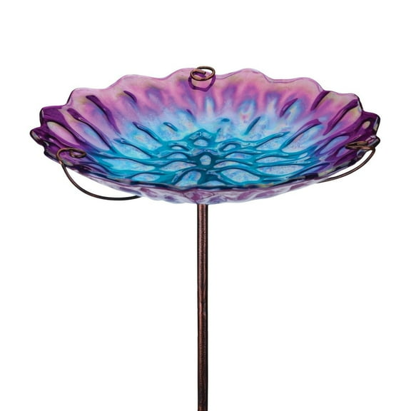 Birdbath/Feeder Stake - Honeycomb