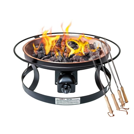 Del Rio Gas Fire Pit Walmart Com