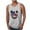 Gray, variant on Vivianyo HD Men's Sleeveless Tank Top Big and Tall Men's Print Tank Top Casual Sports Sleeveless Round Neck T-shirt Tank Top