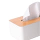 thumbnail image 4 of 2 cajas de pañuelos para coche, porta toallas de papel, contenedor de madera para servilletas de escritorio, para el hogar y la oficina, 4 of 7
