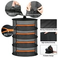 thumbnail image 4 of Locbbie Herb Drying Rack, 4-Layer Hanging Mesh Net for Plants/Seeds/Buds, 23.6" Diameter Fit in Grow Tents Closets Hydroponics, 4 of 6