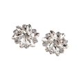 thumbnail image 1 of 2Pcs Rhinestone Shoe Clips Jewelry Metal Party Crystal Shoe Buckle Wedding Dress Diamond, 1 of 9