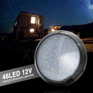 12V-24V Led Reading Light, Rv Dimmable Reading Lamp avec chargeur USB, pour  camping-car camion remorque Rv lampe de chevet, 2pcs-noir Sztlv