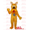 Yellow Scooby-Doo Dog Cartoon Character Plush SPOTSOUND Mascot - Mascots Scooby Doo