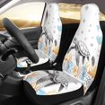 thumbnail image 3 of KAKALAD Ocean Sea Animal Turtle 01 Car Seat Covers Set Vehicle Front Seats Protector 2 Pcs, 3 of 9