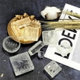 thumbnail image 6 of WINDLAND Acrylic Coffee Beer Soap Stamp Handmade Crafts Soaps Seal English Letters for DIY Making Chapter Unique Soap Stamps, 6 of 21