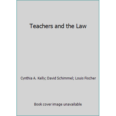 Teachers and the Law, Used [Paperback]